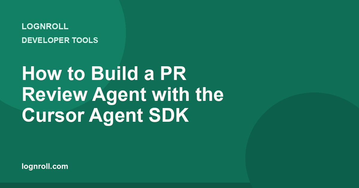 Building a pull request review agent with the Cursor Agent SDK: merge-base diffs, Jira requirements context, structured verdicts, and token cost control